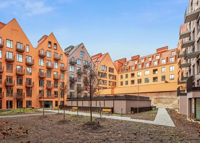 Apartment Granaria Calm & Elegant - Prime Location & Bathtub By Downtown Gdansk